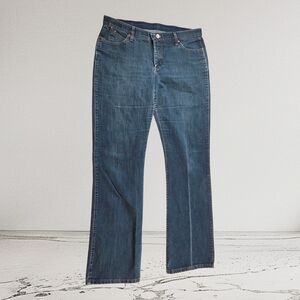Wrangler Q Baby No Gap Waistband Bootcut Jeans Size 13/14